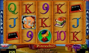 Pinocchio™ free slot machine