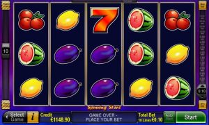 Spinning Stars™ free slot machine