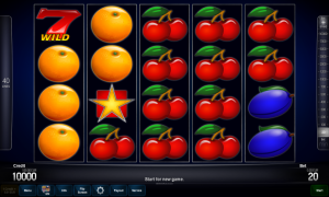 Blazing Fruits™ pro 40 free slot machine