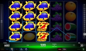 Blazing Fruits™ pro 40 free slot machine
