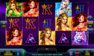 Amazon Beauties free slot machine