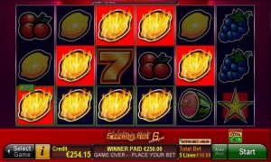 Sizzling Hot™ 6 extra gold free slot machine