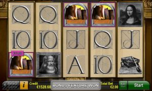 Da Vinci Wins™ free slot machine