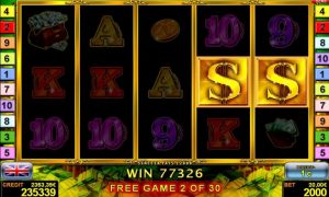 The Money Game™ deluxe free slot machine