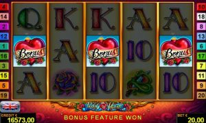 Wild at heart™ free slot machine