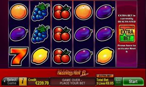 Sizzling Hot™ 6 extra gold free slot machine