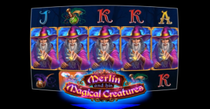 Merlin and his Magical Creatures free slot machine