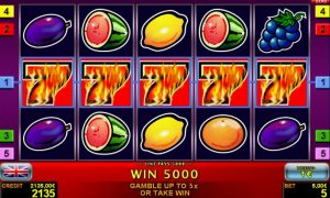 Sizzling Hot™ deluxe free slot machine
