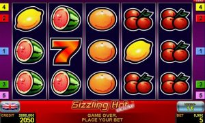 Sizzling Hot™ deluxe free slot machine