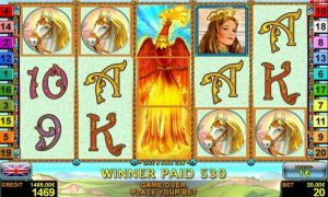 Wings of Fire™ free slot machine