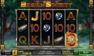 Hidden Society™ free slot machine