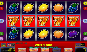 Sizzling Hot™ deluxe free slot machine