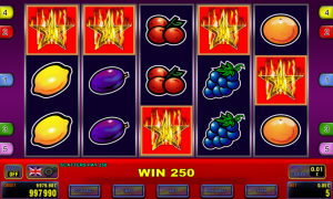 Sizzling Hot™ deluxe free slot machine