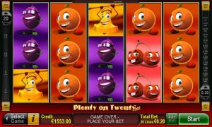 Plenty on Twenty™ hot free slot machine